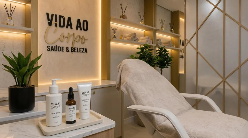 Processo de limpeza de pele facial masculina